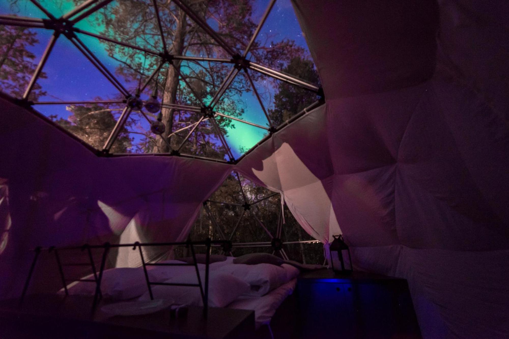 Glod Aurora Canvas Dome Alta Luaran gambar