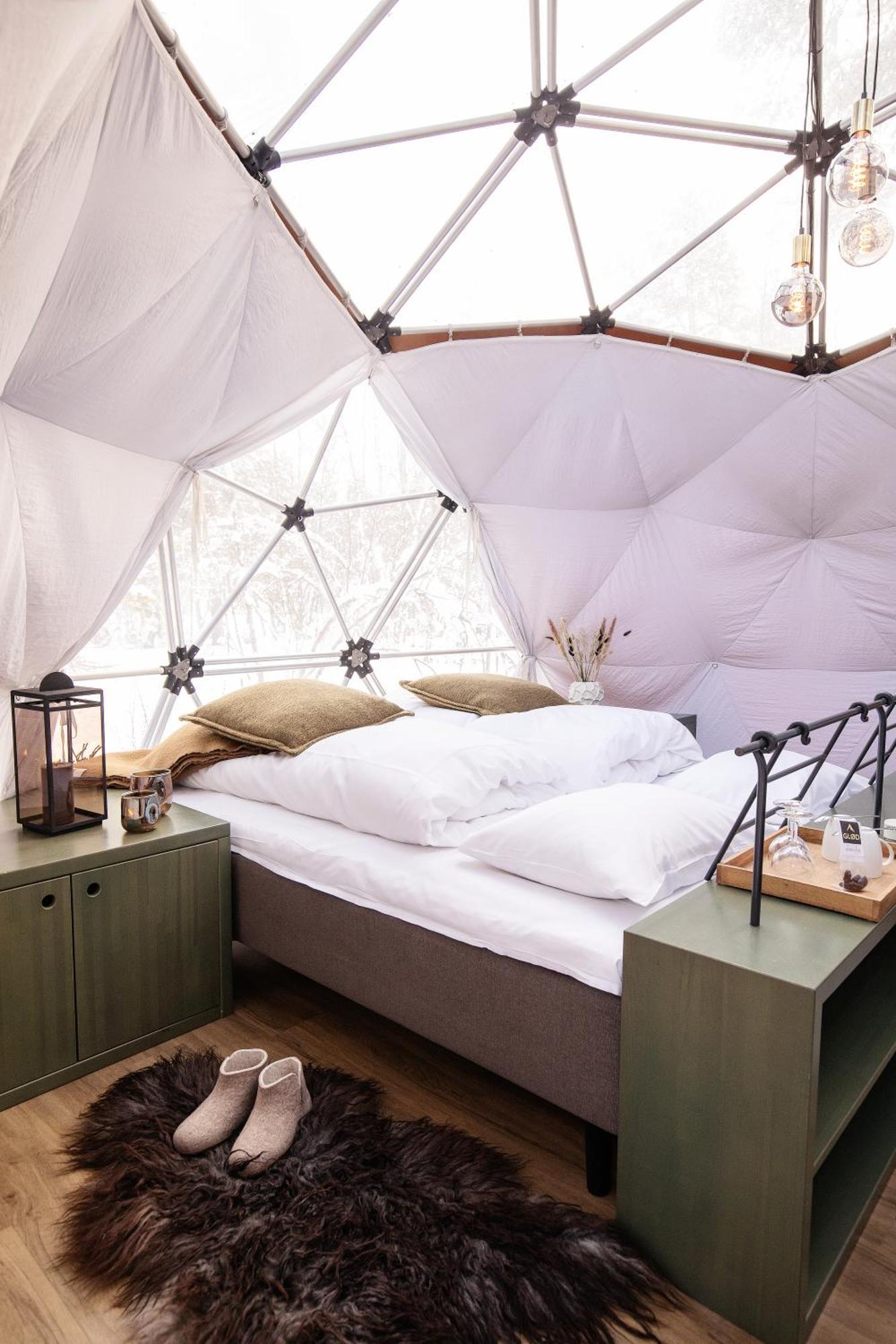 Glod Aurora Canvas Dome Alta Luaran gambar