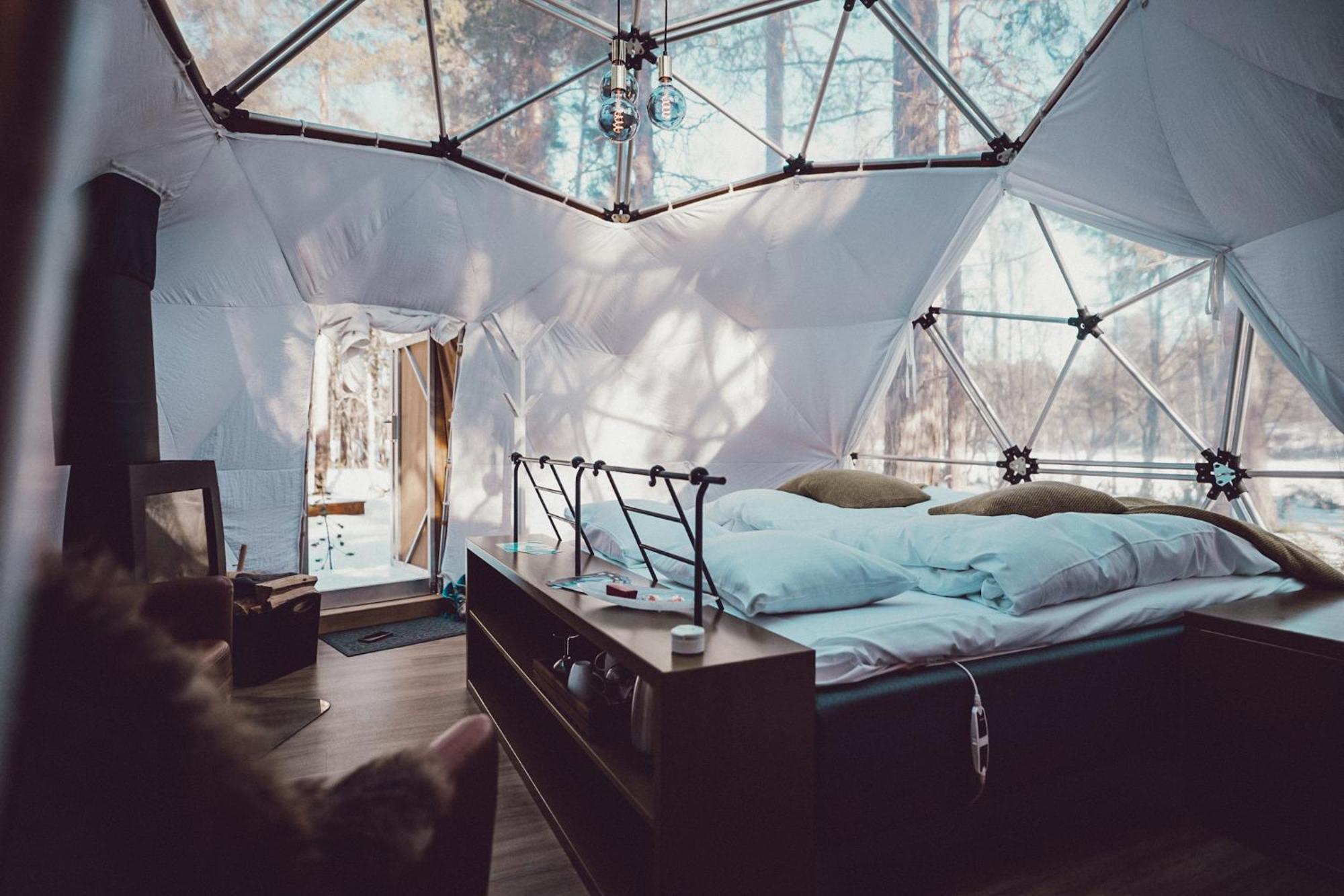 Glod Aurora Canvas Dome Alta Luaran gambar