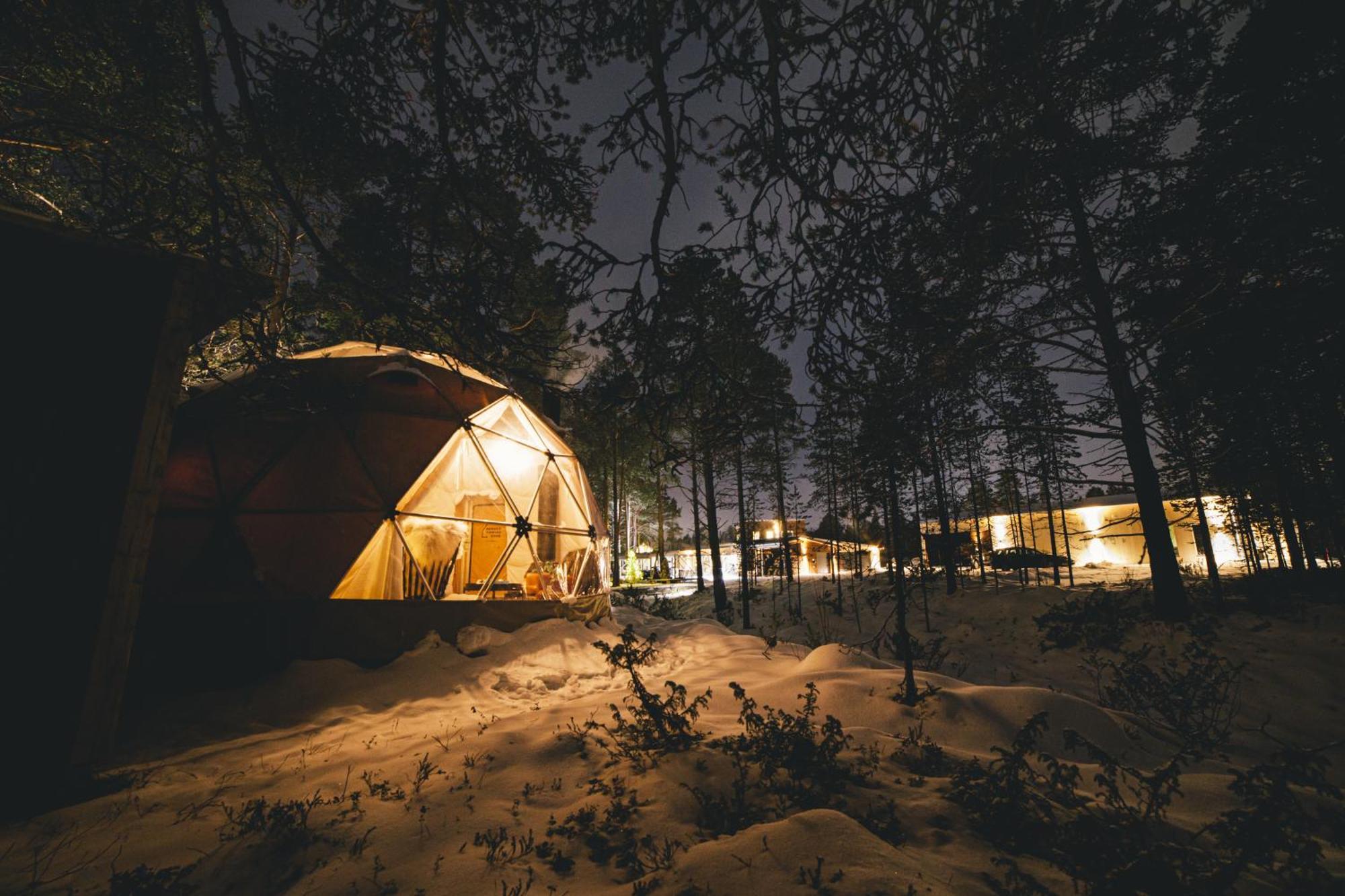 Glod Aurora Canvas Dome Alta Luaran gambar