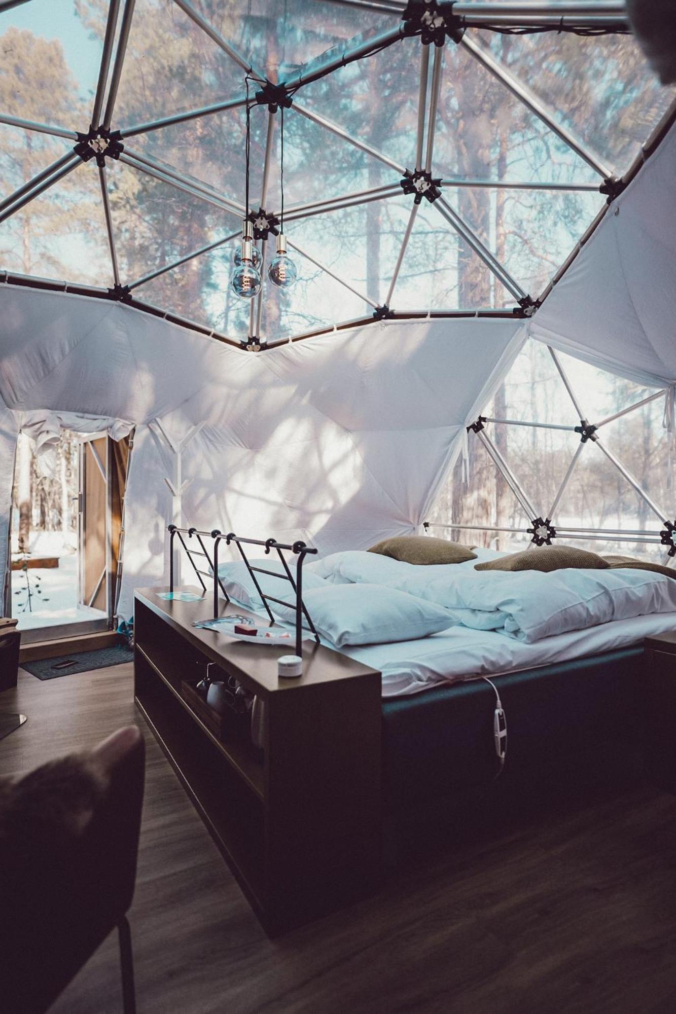 Glod Aurora Canvas Dome Alta Luaran gambar